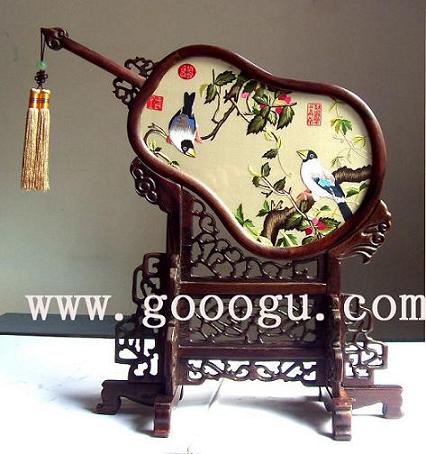 花鳥雙面繡,花鳥蘇州刺繡,蘇州刺繡精品